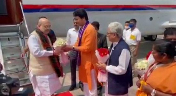 JUMLA hashtags overflow social media in Tripura as Netizens Welcome Amit Shah in 2022